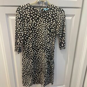 JMcLaughlin Sophia Dress XS - classic animal print